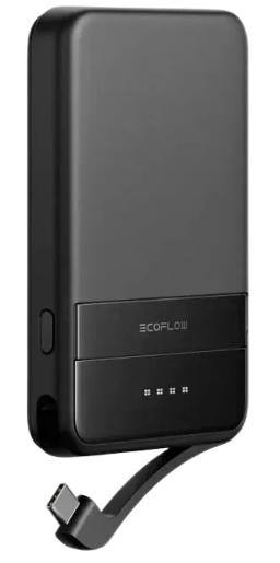Повербанк EcoFLow RAPID Magnetic 5000 Black (EF-RAPID5000-B-EU)